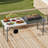 Pendarvis Rectangular Metal Folding Outdoor Camping Table , 70.9'' in. W 27.6'' in. D-2108927999