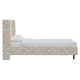Laurel Upholstered Wingback Bed