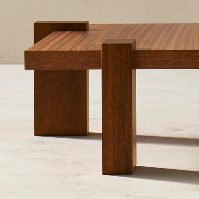 Simple Style Coffee Table with Spacious
