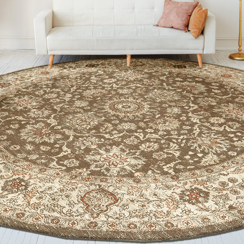 Sultanabad One-of-a-Kind Round 7'11" Area Rug