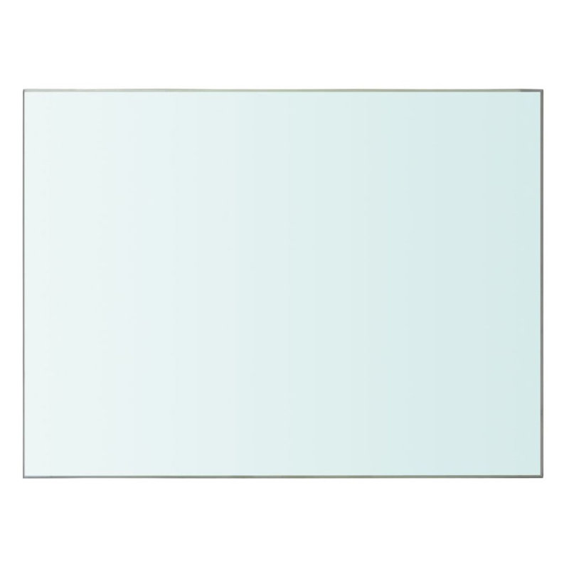 Glass Floating Shelf, 0.8cm H x 40cm W x 30cm D