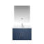 Ensemble de meuble-lavabo avec robinet et miroir DEL-104691841-104691852