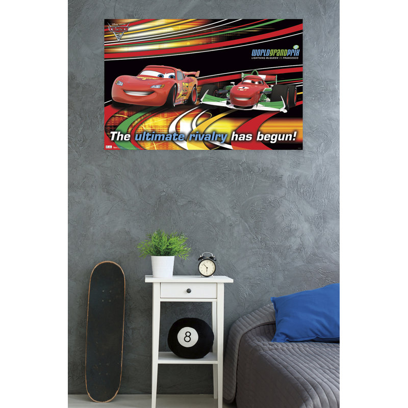 « cars 2-course rivals », impression sur papier