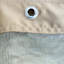 Filet de jardin 10 pi x 10 pi 10 pi x 10 pi, beige avec fermetures à glissière, taille 116,5 po x 81,1 po, attaché par des anneaux à pression et des sangles de coin sécurisées, large, profond, haut,