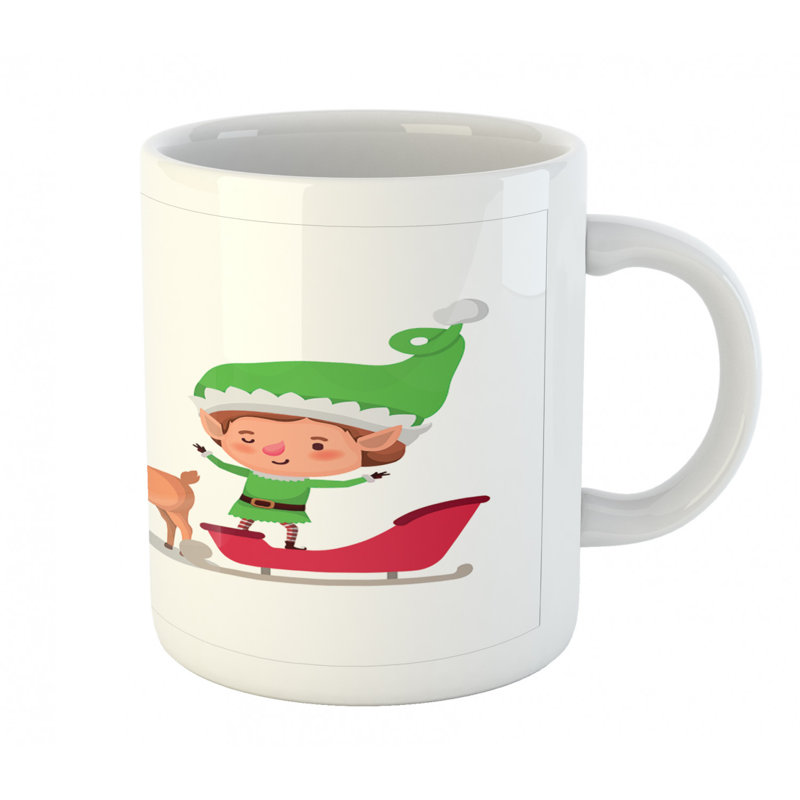 Grande tasse à café elf