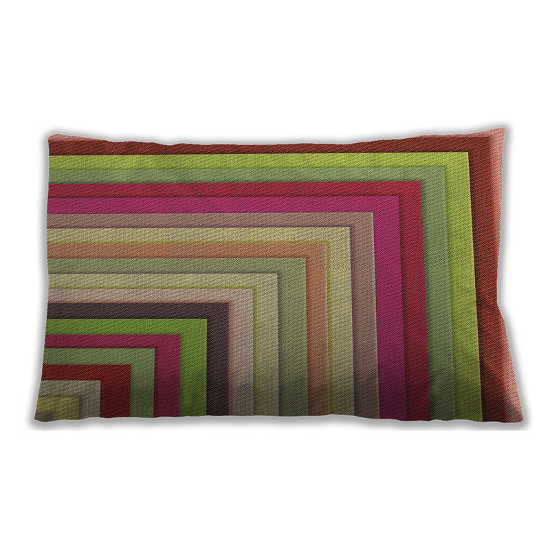 Coussin à motifs 2092, Synthétique, Mauve