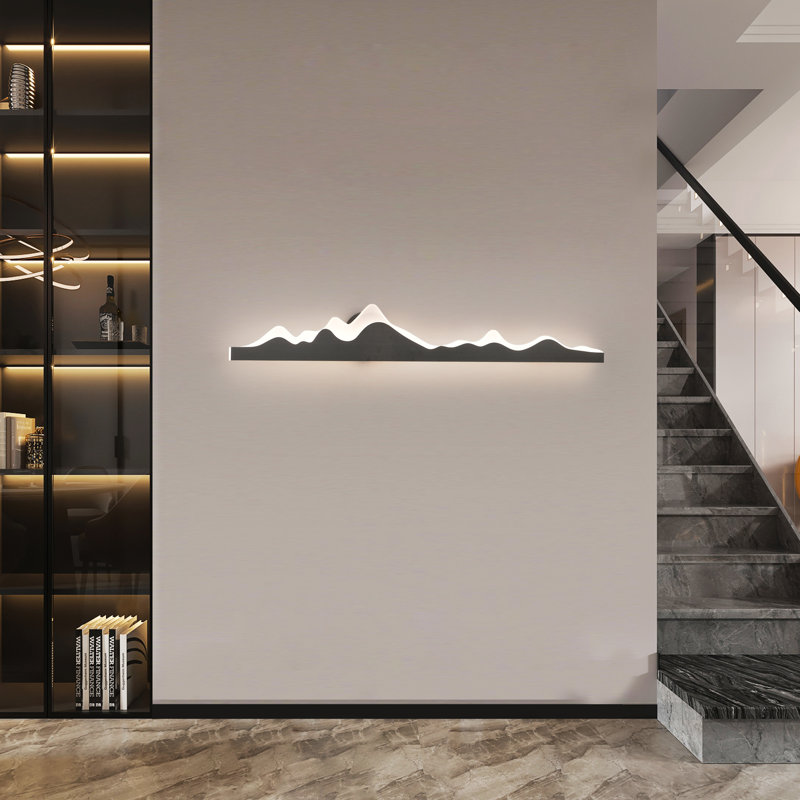 1 - Light 47.24" LED Dimmable Modern Flush Mounted Wall Sconce