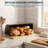 Stainless Steel Bread Box with Rubber Wood Base, Large Capacity Bread Storage Container for Kitchen Countertop
