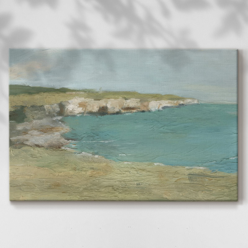 Falaises ensoleillées II - Cavas enveloppés de galerie, 8 x 12