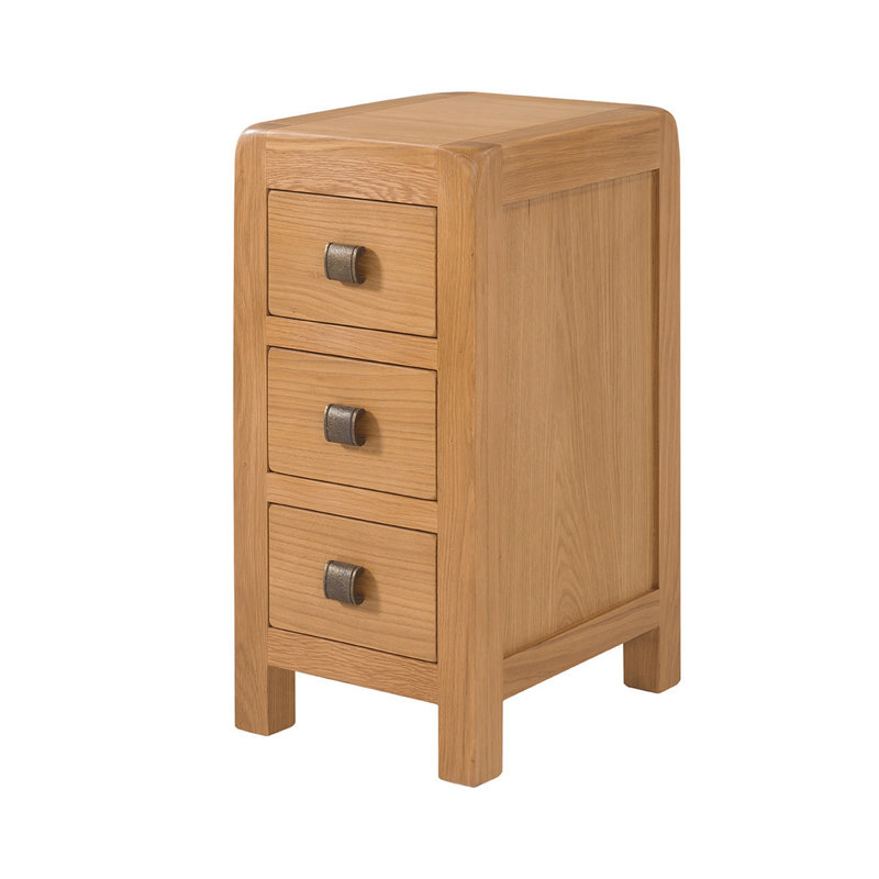 Appleby 3 Drawer Bedside Table