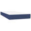 Lit sommier tapissier Vidaxl Bleu, blanc-1095059069