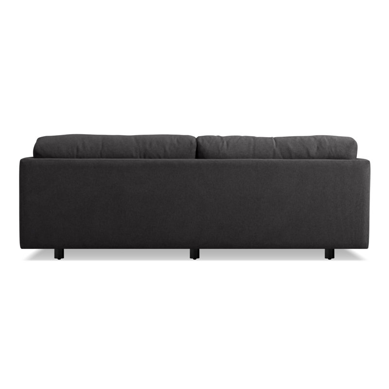 Sunday Sofa, Camel Velvet Polyester Blend, 30" H x 102" W x 40" D