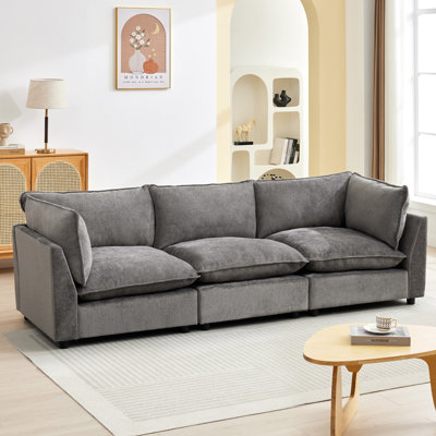 Canapé modulaire surdimensionné à 3 places l 106,38 po Eagan