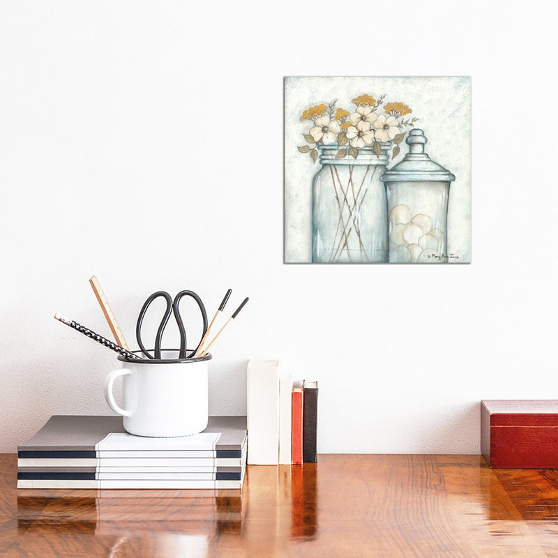 Pretty Simple By Mary Ann June - Wrapped Canvas Art Prints by Mary Ann June - Wrapped Canvas Gallery-Wrapped Canvas Giclée