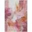 Tapis intérieur / extérieur rose lavable à la machine-111825046