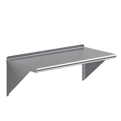 Stainless Steel Wall Mount Shelf