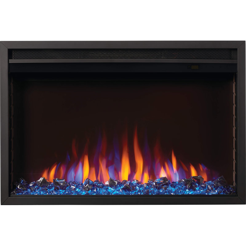 Electric Fireplace Insert, 20.25" H x 30" W x 7.75" D