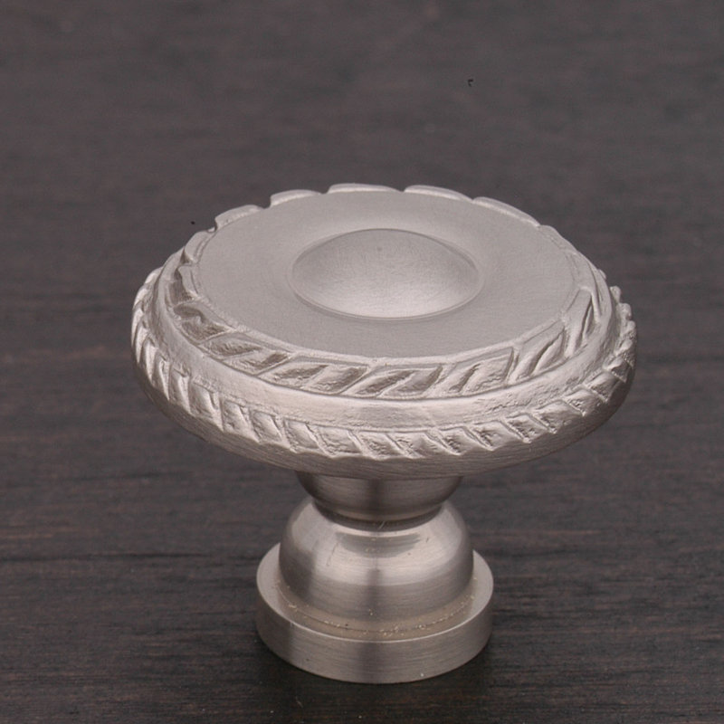 CK Series Mushroom Knob, Small, Satin Nickel (Pewter)