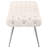 Galiano Ivory Upholstered Tufted Bench-1013045070-1013045057