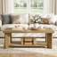 Table basse 47,24 "avec rangement ouvert