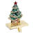 Zinc Christmas Tree Stocking Holder