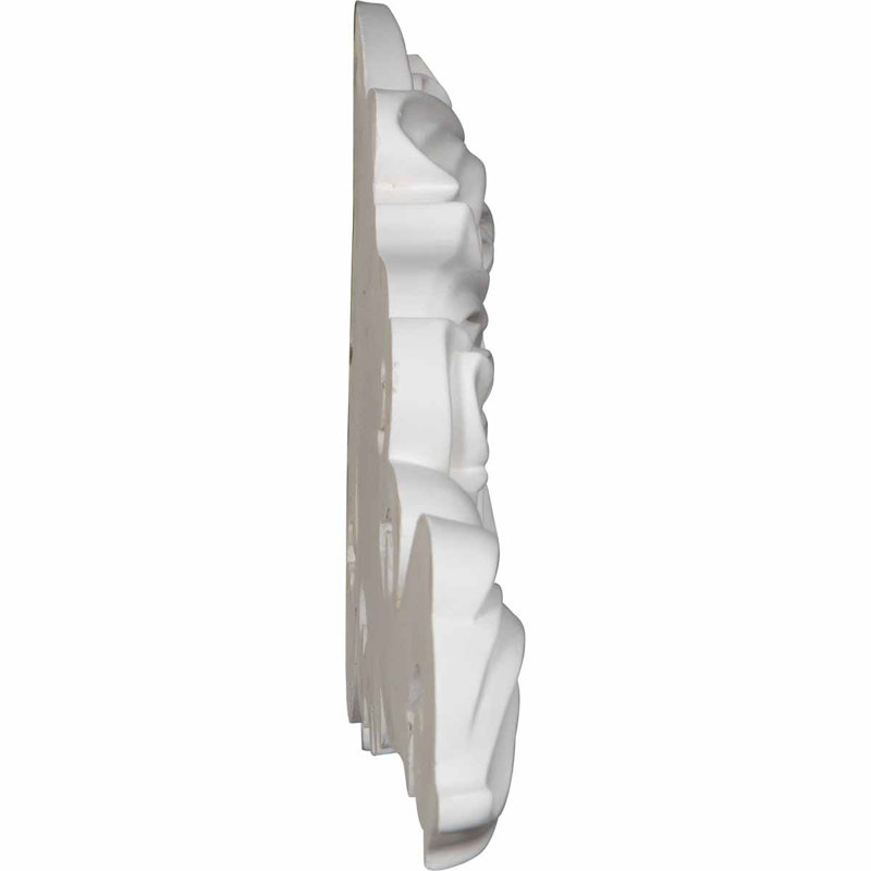 Emily 10.25'' H x 34.25'' W x 2'' D Urethane Onlay Scroll