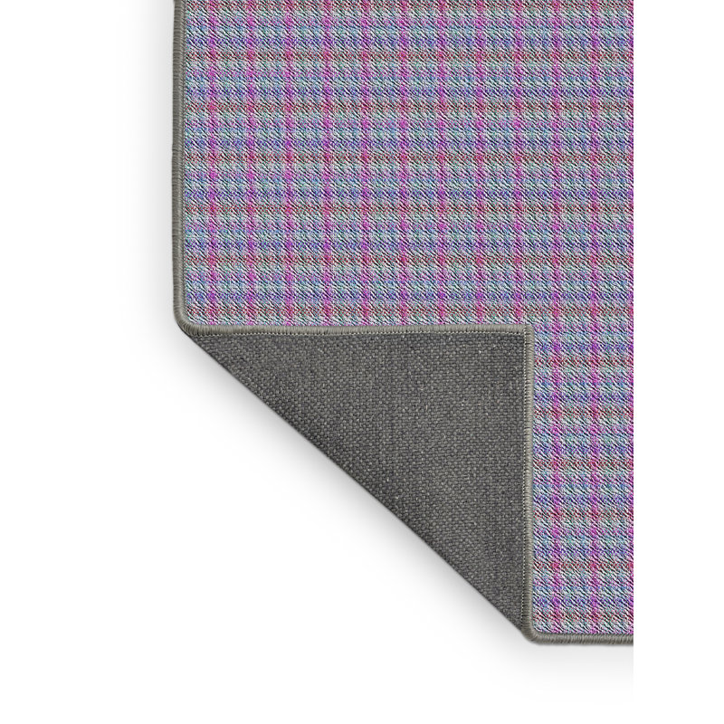 Tapis de zone mauve à motifs, Rectangle 2 pi x 3 pi