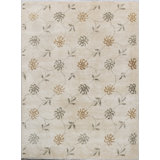 Hand-Knotted High-Quality Beige Area Rug