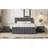 3 Drawers Upholstered Bed With Trundle-1031683953-1031683955