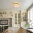11.4" Modern LED Milk Glass Flush Mount-887198535