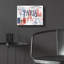 «Paris Tray-1» par Jean Plout, art mural en verre acrylique, 16 po x 12 po-132495559