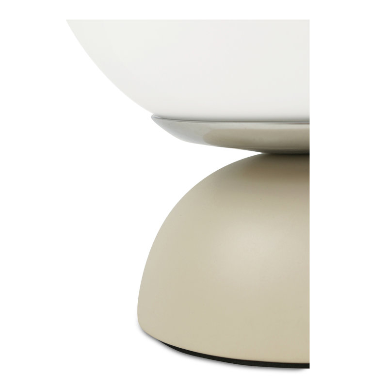 Resin Table Lamp, Cream