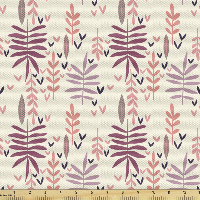 Chicca Autumnal Foliage Leaves Warm Nature Multi-Purpose Fabric