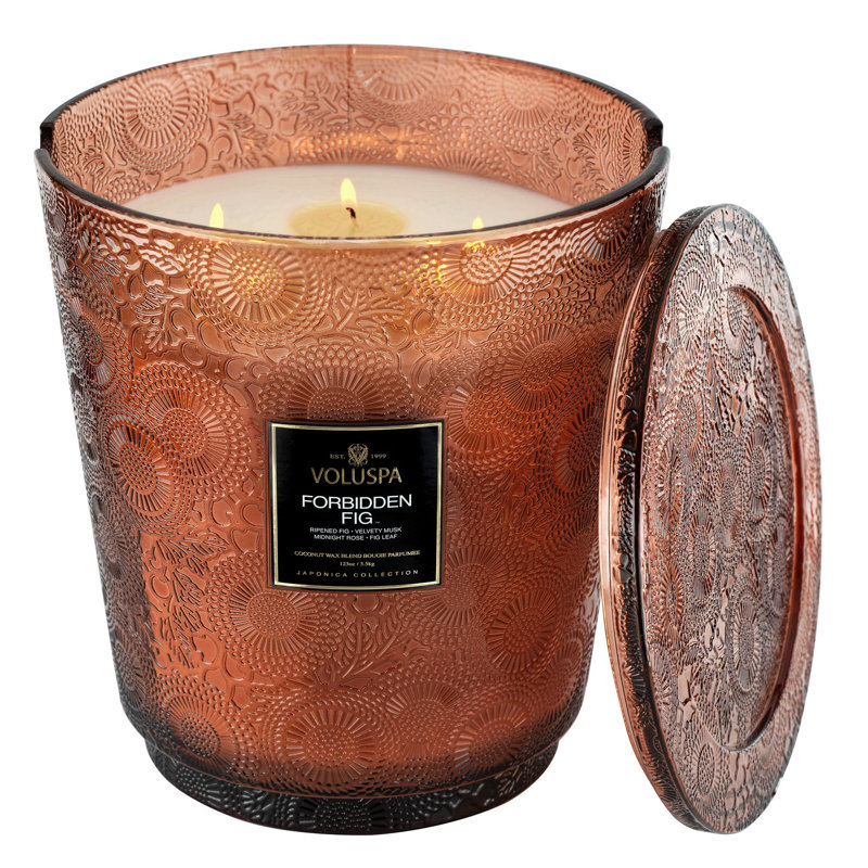 Forbidden Fig 5 Wick Hearth Candle