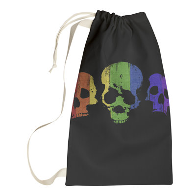 Sac à linge en arc-en-ciel