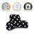 Polka Dot Cotton Backrest Pillow