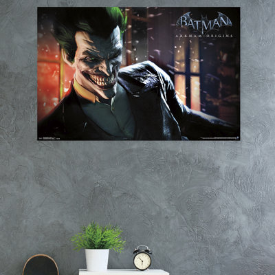 Arkham origines-impression sur papier joker