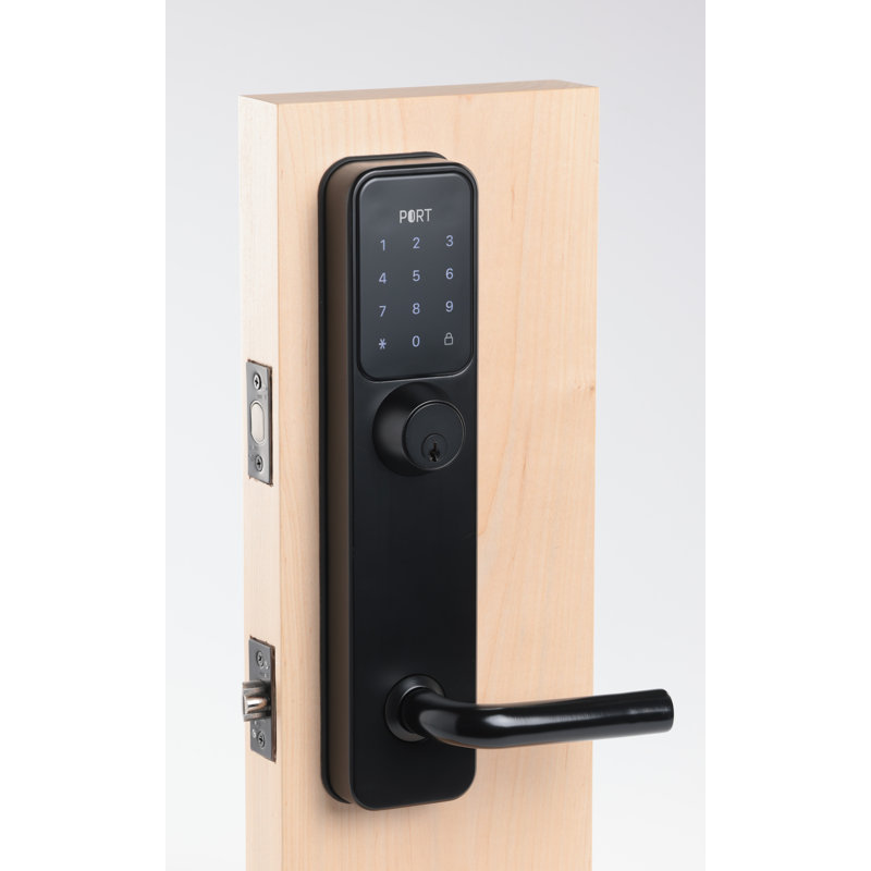 Commercial Grade Smart Deadbolt/ Lever Lock, Matte Black