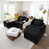 Black Polyester Blend selected