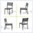 10-Person Aluminum Outdoor Dining Set With Umbrella Hole And Stackable Chairs-1678673685