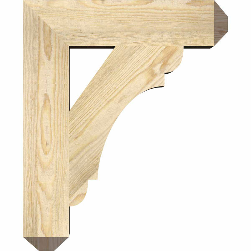 Support de scie rugueuse, sapin Douglas, l 4 po x P 18 po x H 22 po, H 22 po x l 4 po x P 18 po, Douglas (brut)