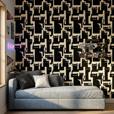 Rouleau double noir