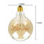 Sickler 4W LED Globe Light Bulb Amber