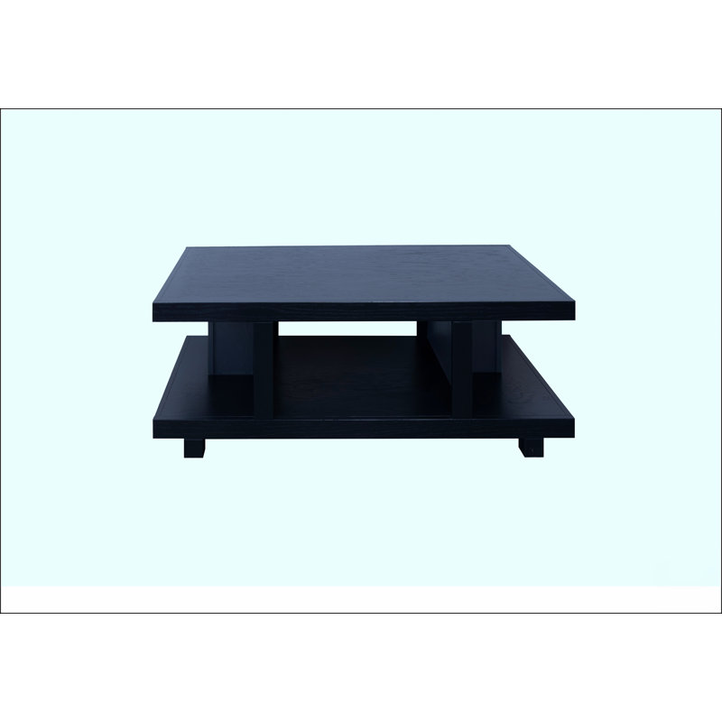 Table basse Laurel Canyon 49 po, aucun assemblage requis, finition clou de girofle