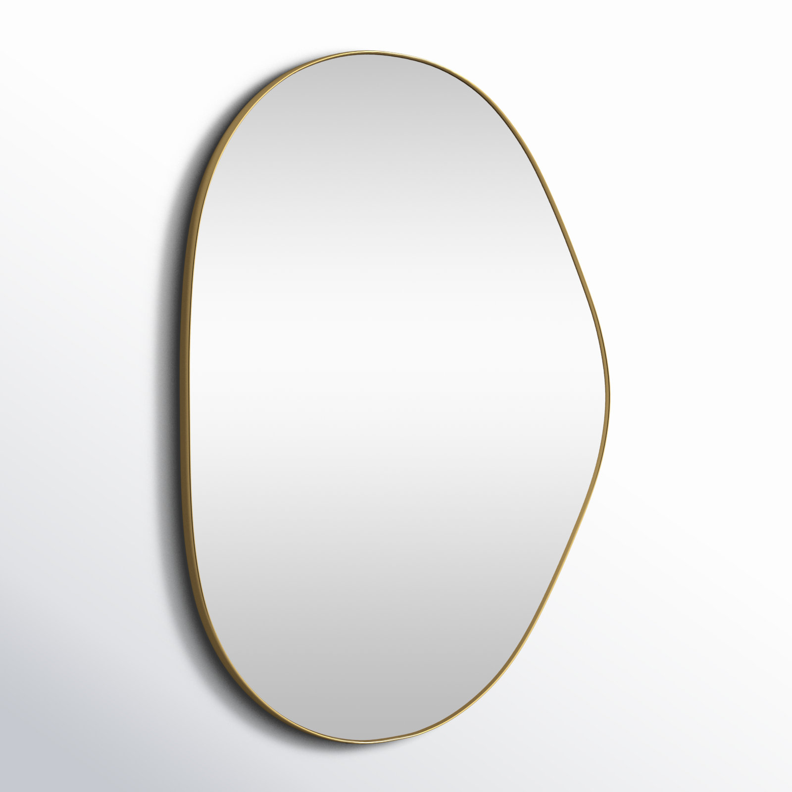 Kest Accent Mirror, Gold, 40" x 30"