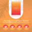 Brooklyn Fragrance Co - Aquarelle Sunset Citrus - Sachets aromatiques pour la maison: arôme durable de qualité supérieure
