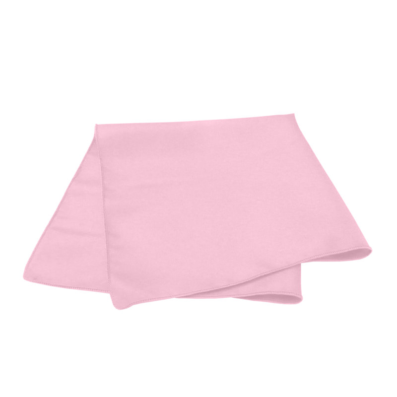 Christin Polyester Square Napkin, Pink Balloon
