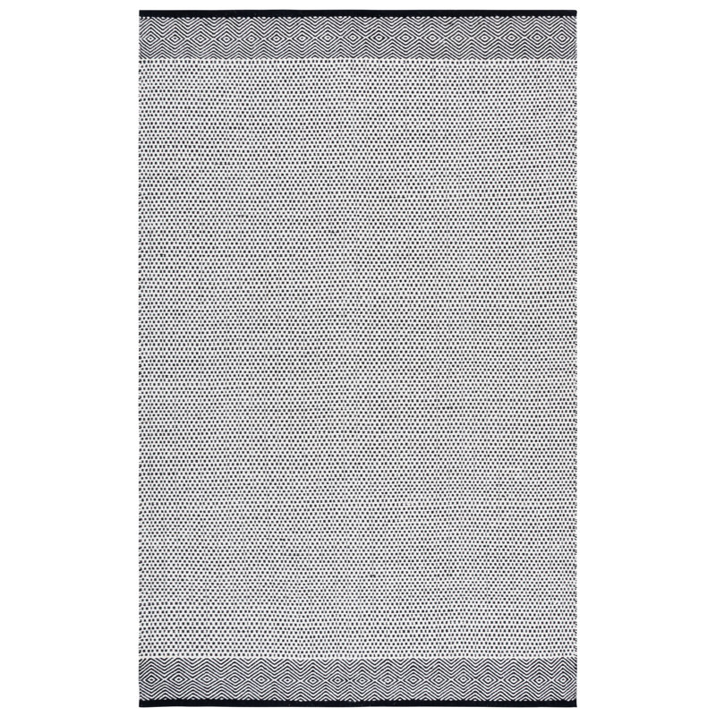 Kilim 855 Hand Woven 60% Cotton; 40% Wool Geometric Shapes Rug, Rectangle 3' x 5'