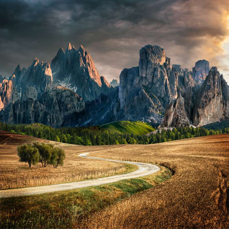 Paysage de conte de fées par Katerinasergeevna, H 30 po x l 30 po
