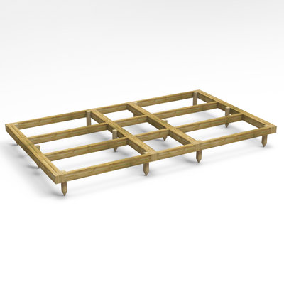Powersheds 10 x 6ft Pressure Treated Timber Base Kit